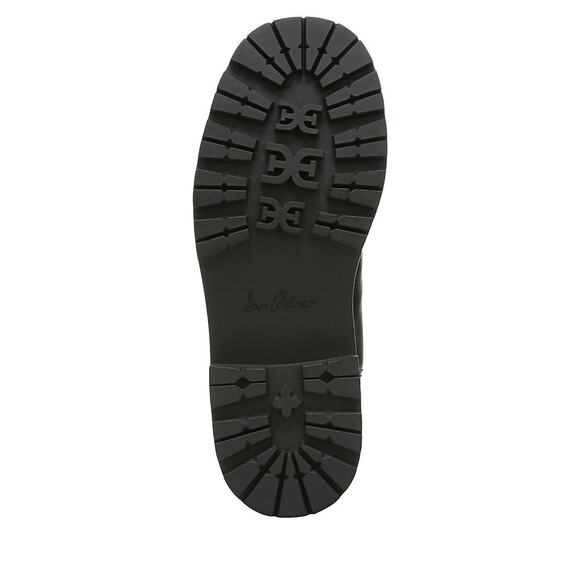 Sam Edelman Wellington Lug Sole Chelsea Boot Black Leather - 9.5 - Picture 5 of 6